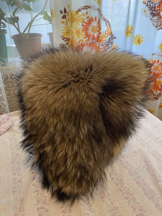 Капор из енота. Срочно!