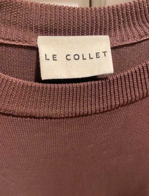 Czekoladowy sweterek Le Collet S/M