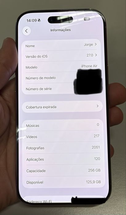 Iphone Air 256GB