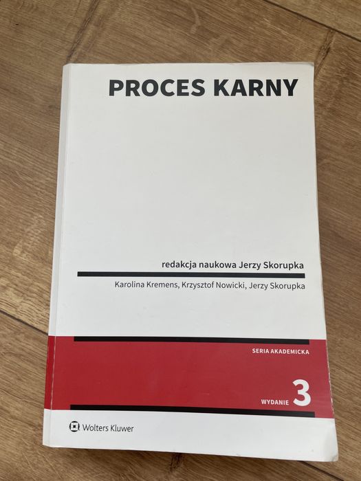 Książka Proces Karny