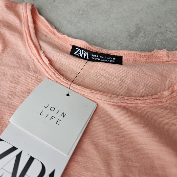 Базова чоловіча футболка Zara Розмір S(38)