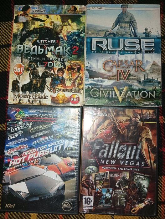 игровые диски на пк