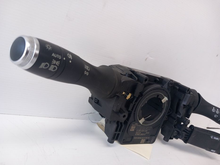 Comutador manete piscas luzes limpa vidros com sensor ângulo Renault