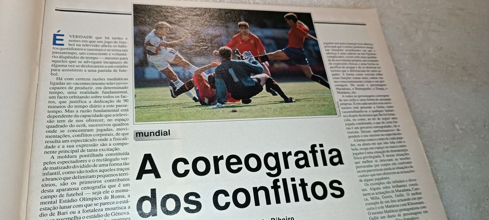 Revista Expresso com Mundial Futebol 1990