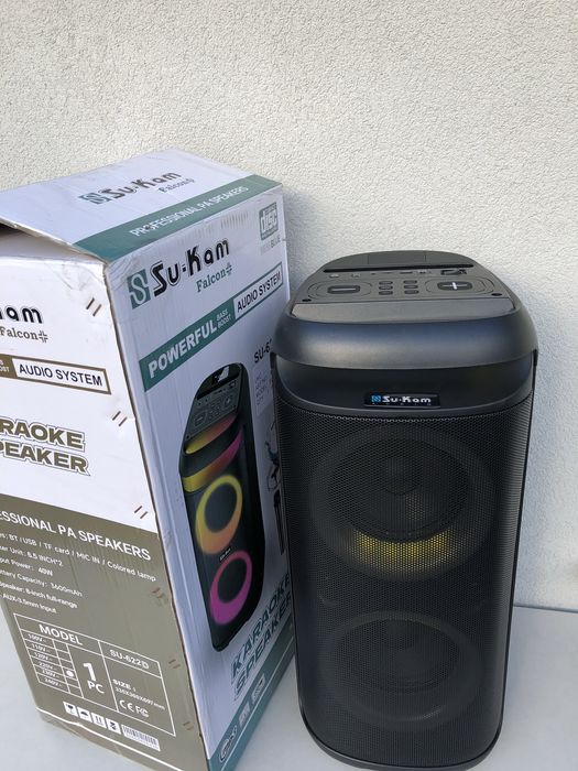 колонка портативная fm радіо колонка блютуз Bluetooth PartyBox