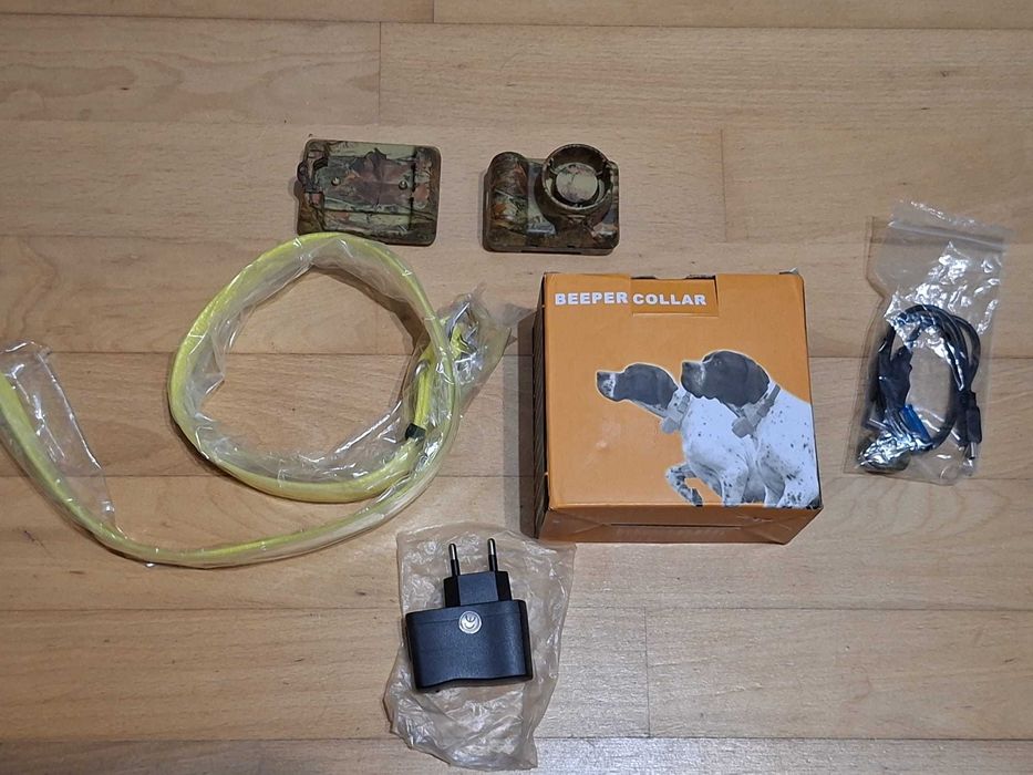 Coleira Sonora Beeper para Cães de Caça e Parar Camuflada Impermeável - Nova