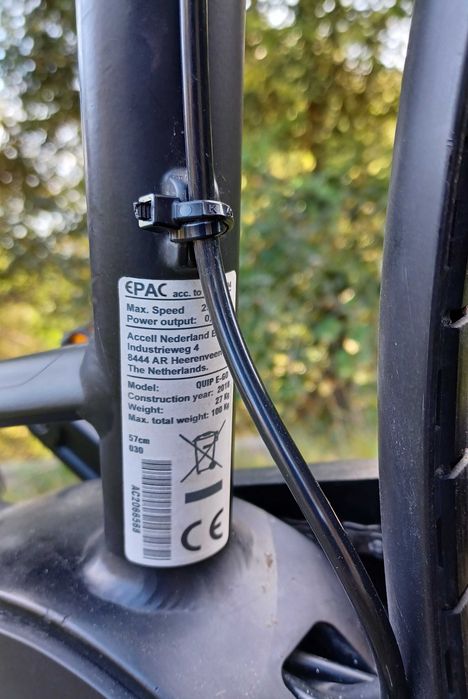 Rower elektryczny Batavus napęd BOSCH