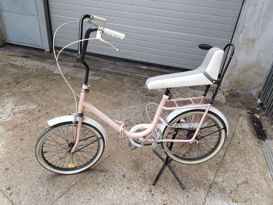 Bicicleta orbita ginga dobrável antiga roda 20