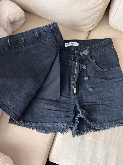 Джинсова спідниця шорти 36 розмір