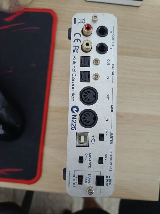 Interface audio Roland