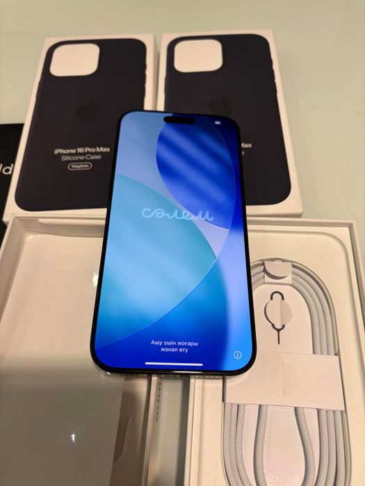 Iphone 16 Pro Max 256 GB Idealny stan Oryginalny futerał Apple