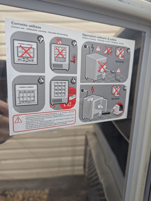 Шкаф шоковой заморозки -18, морозильний шкаф, чиллер