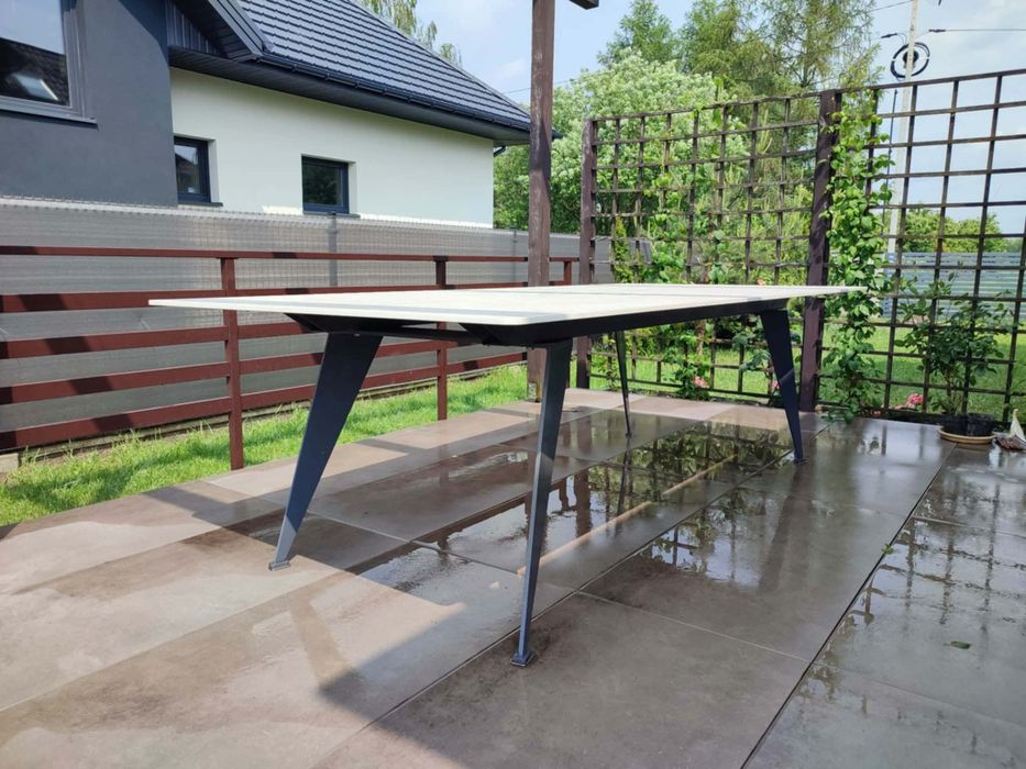 Stół kamienny stalowy solidny