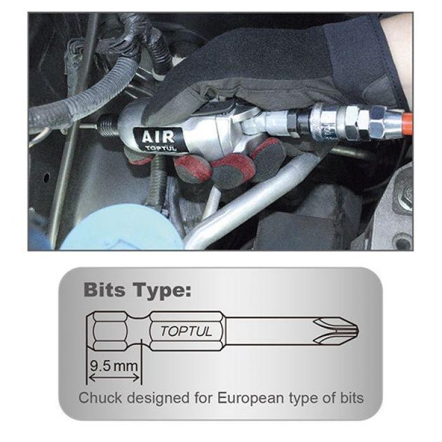 Шуруповерт пневматический TOPTUL KSAU0808