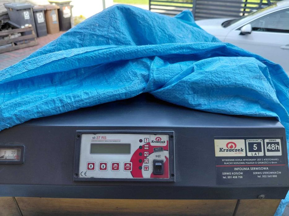 Korpus SKP25 25 kW – sprawny, z podajnikiem