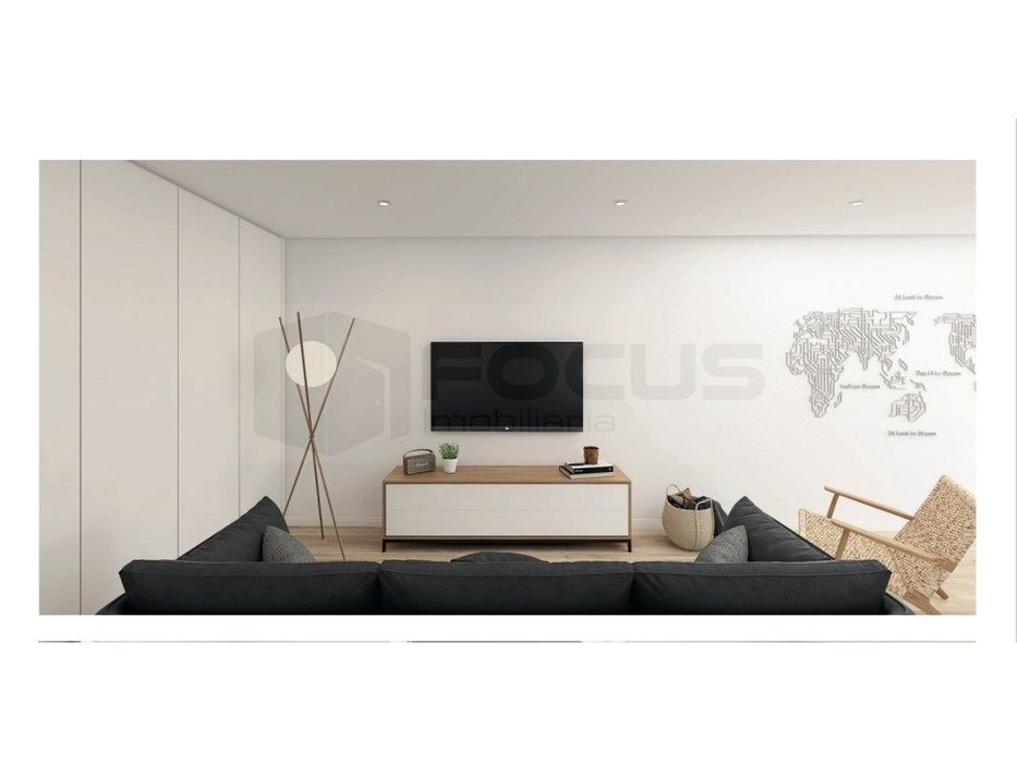Novo apartamento T2 Duplex, Condominio fechado, zona histórica de A...