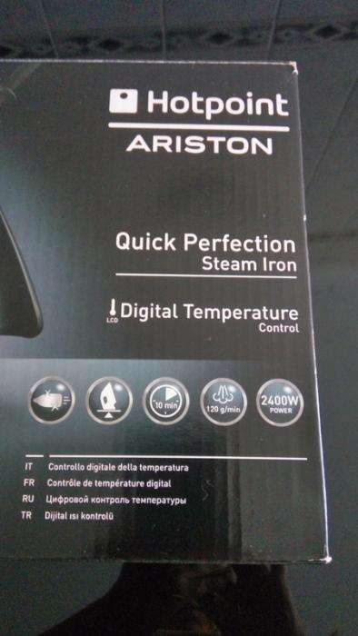 Ferro de engomar a vapor Hotpoint Ariston