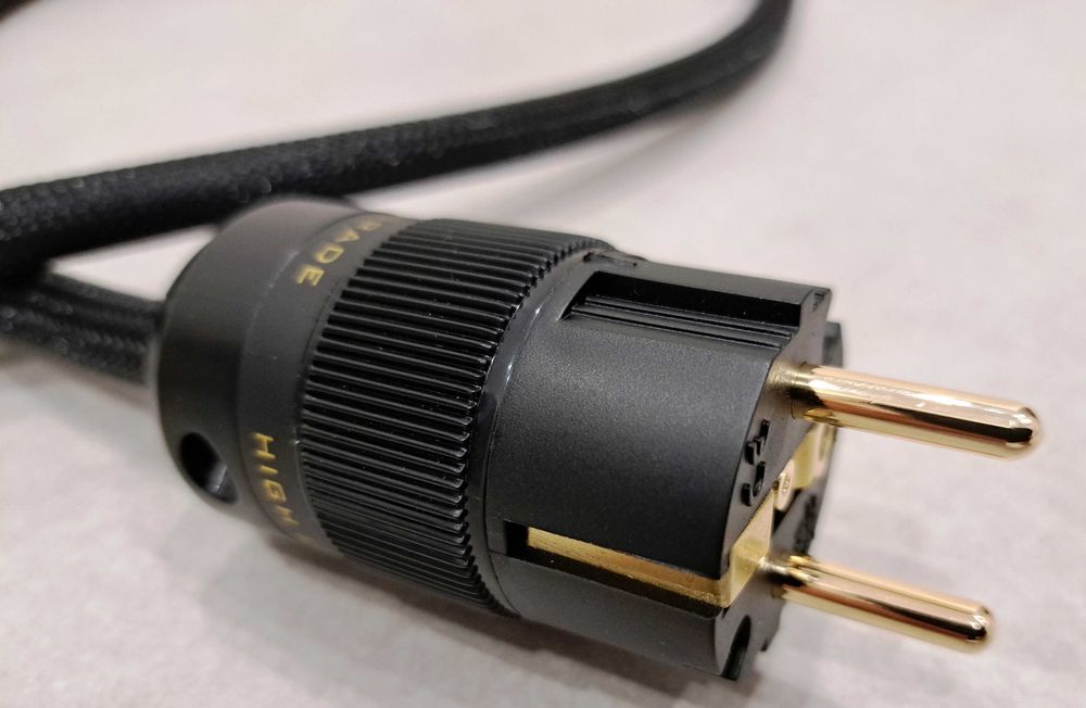 Kabel zasilający Audio Belden USA Hi-End Wtyki Schuko, Proste, Kątowe