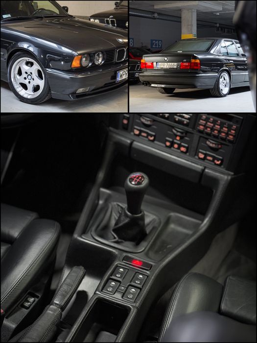 BMW M5 E34 3.6 - 75.000km - kolekcjonerskie