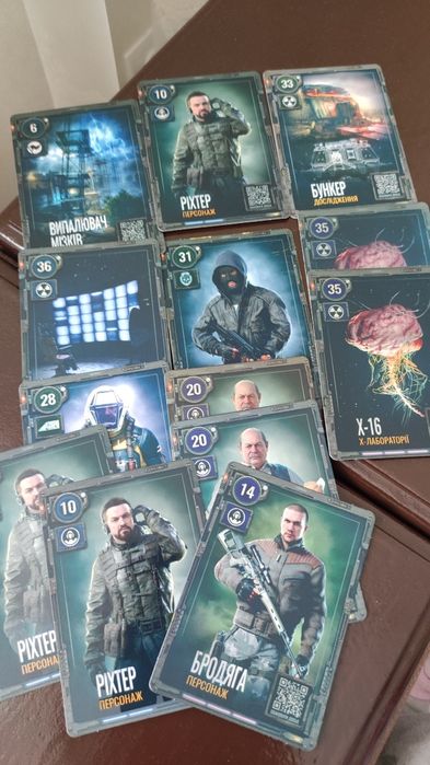 Картки STALKER2.