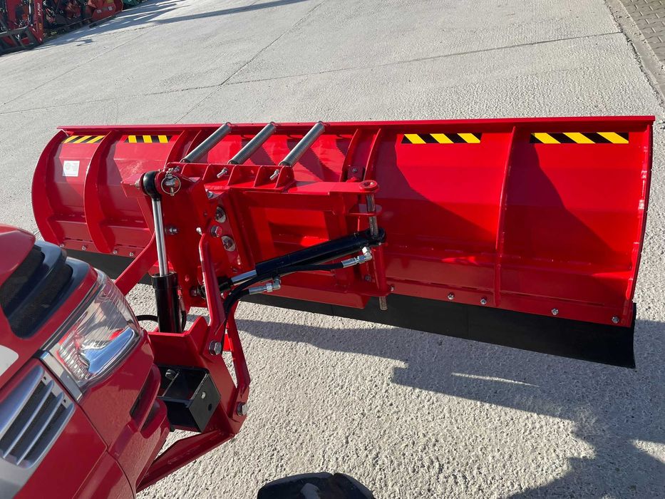 Pług do śniegu z płytą montażową do mini ciągnika  agrosped kubota, Iseki, Yanmar i Mitsubishi promocja