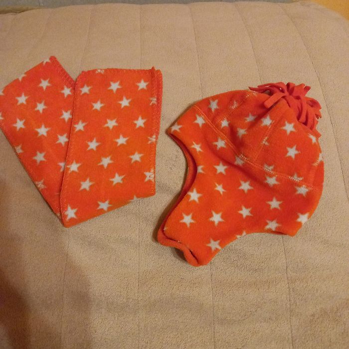 Czapka i szalik dla maluszka 62/68