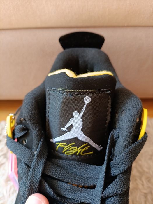 Jordan 4 Retro Yellow Thunder