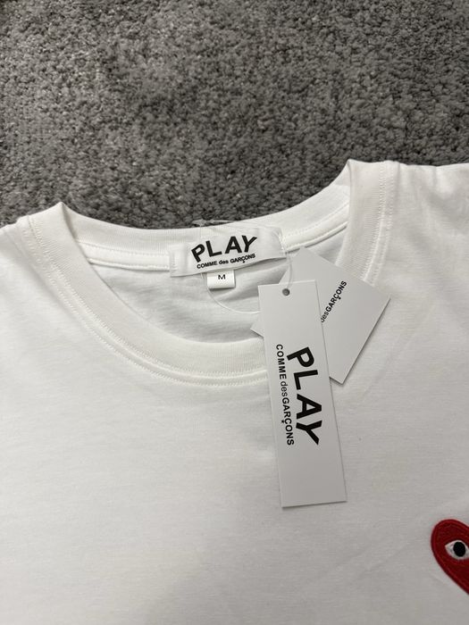 T-shirt CDG “Half Heart” White