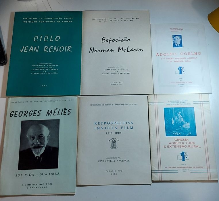 Vários livros sobre o Cinema (Português e Estrangeiro) e Fotografia