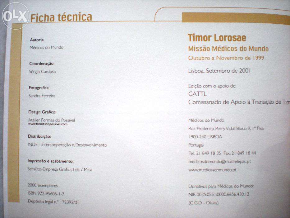 Timor Lorosae - Missão Médicos do Mundo