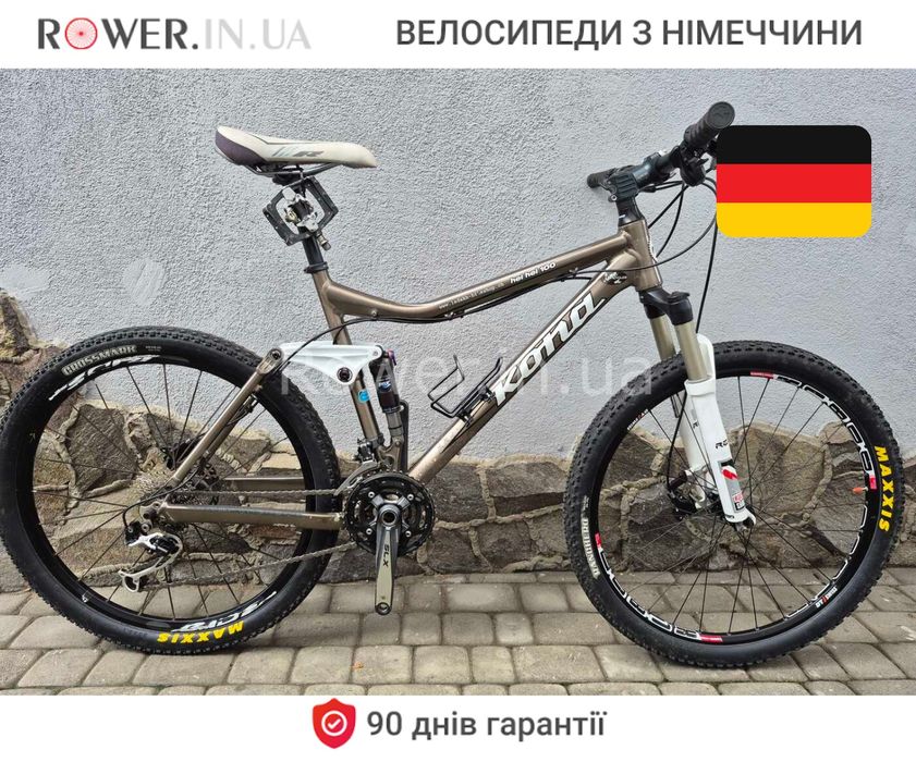 Велосипед двопідвіс гідравліка повітря касета алюмінієвий бу з Європи Kona 26 A5