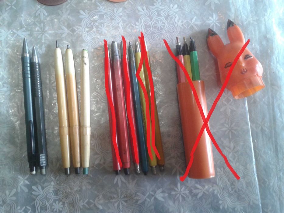 Карандаши Чехословакия, СССР.