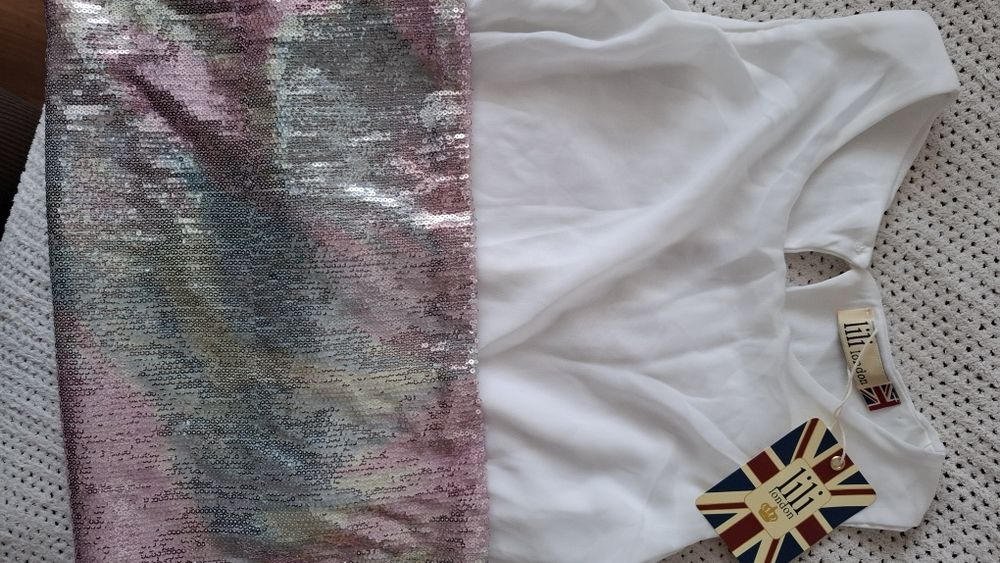 Sukienka Lili London,nowa z metką,  rozmiar 8/S
