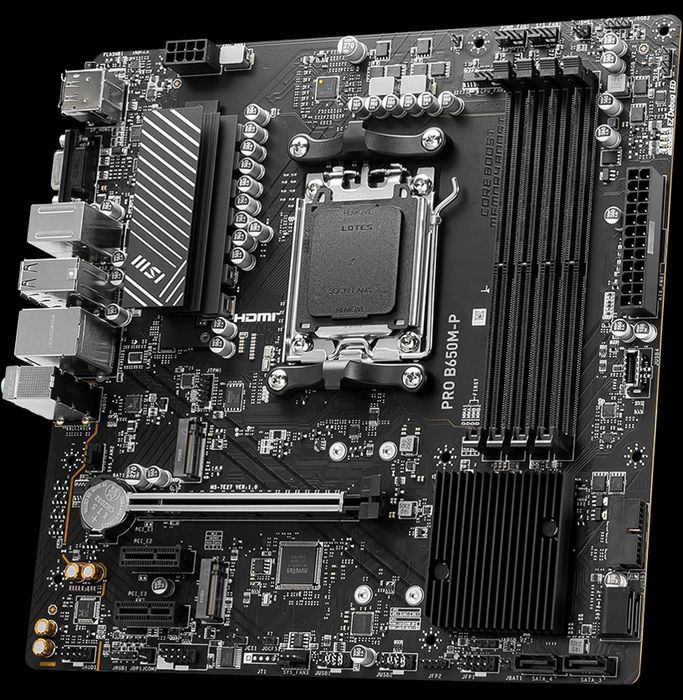 Płyta główna msi pro b650m-p AM5 DDR5