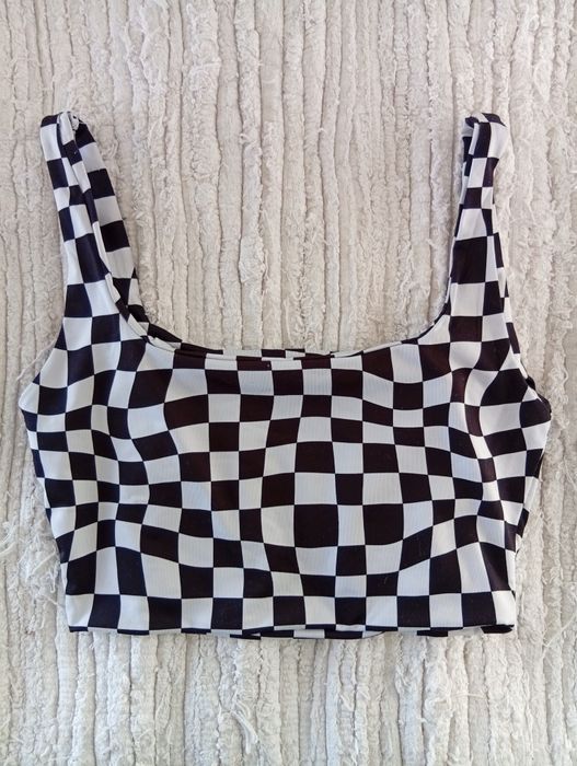 Top S licra Bershka