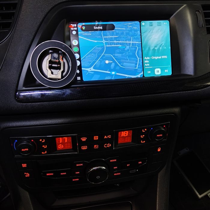 Citroen C5 radio android auto carplay wyświetlacz dotyk navi bluetooth