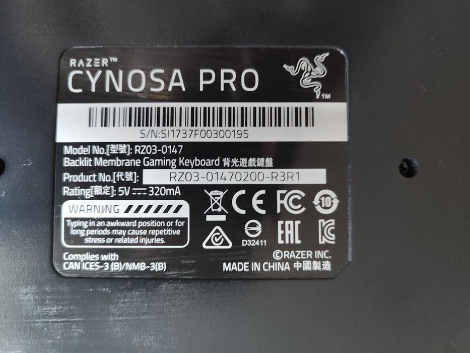 Razer клавіатура