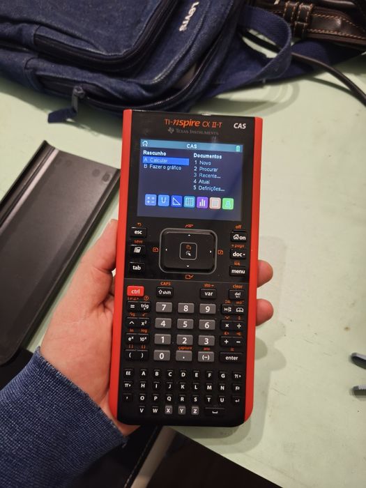 Máquina calculadora Texas nspire cx II-T cas