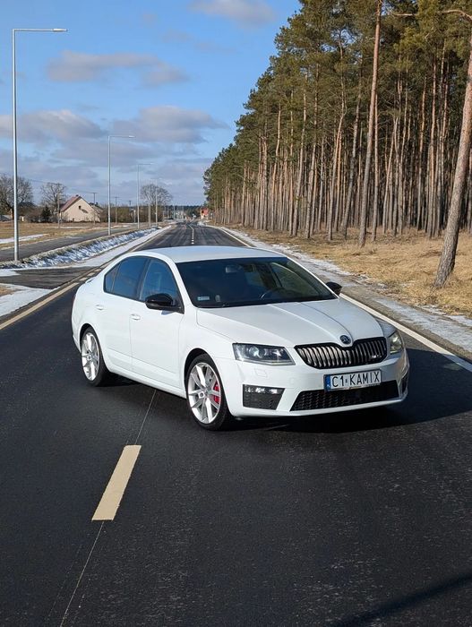 Skoda Octavia VRS RS 2.0 TSI 310 KM Salon PL Bezwypadkowy Tylko 63 TYŚ KM  !!!