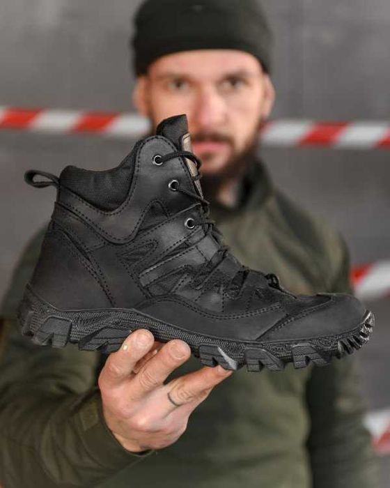 Тактичні черевики dragon total black
