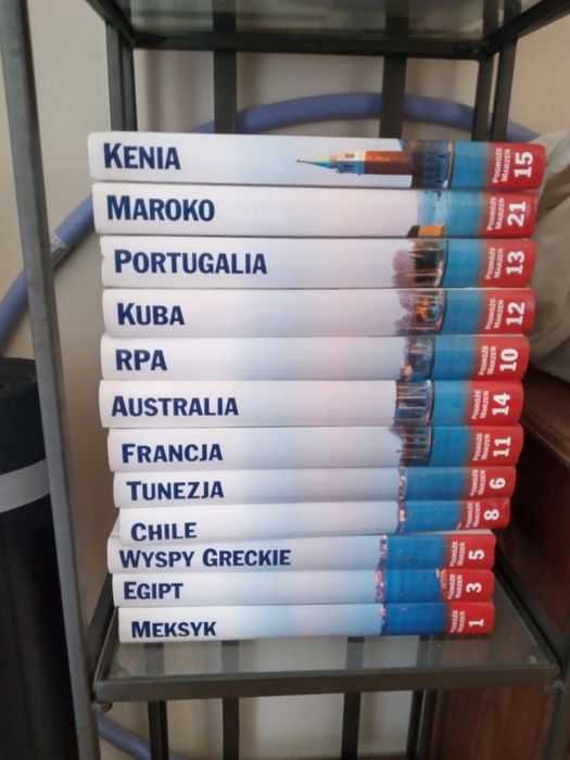 Przewodniki z serii Podróże marzeń 29 szt. + Parki Narodowe USA