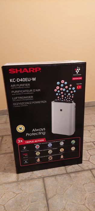 Oczyszczacz i nawilżacz Sharp KC d40euw