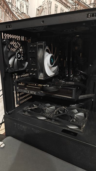 Игровой компьютер Ryzen 5 7500f RTX 4070 32Gb RAM ЧИТАТЬ ОПИСАНИЕ!