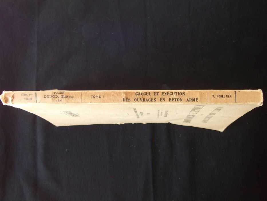 Livro Calcul et exécution ouvrages béton armé 1937