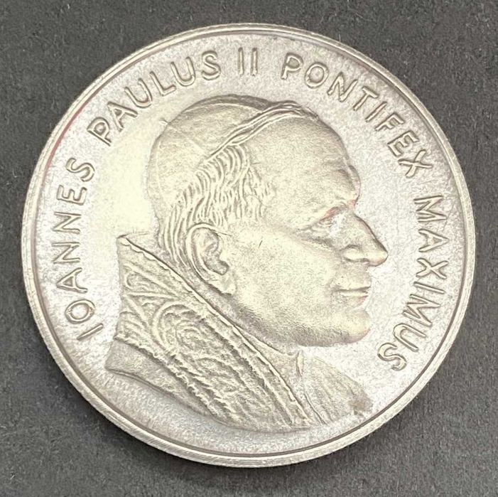 Medalha visita do Papa João Paulo II a Fátima - Portugal - 1982