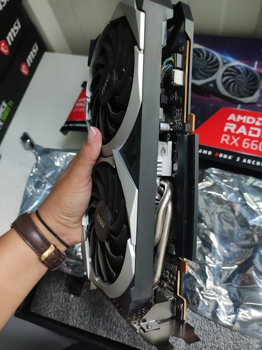 Placa Gráfica - MECH 2X MSI 6600 2XMSI MECH RX 6600 2X 8G