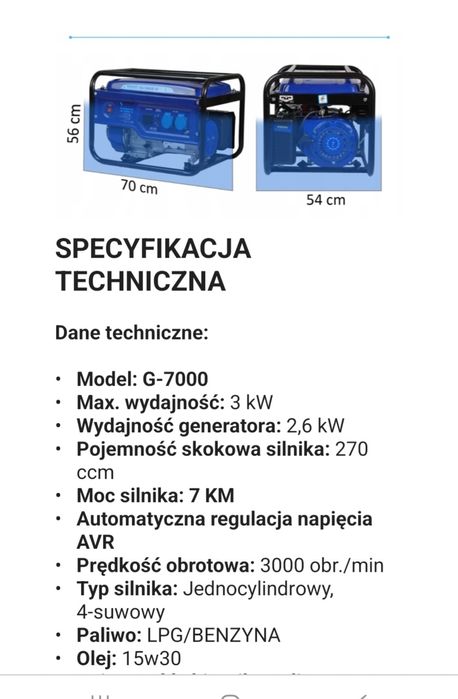 Sprzedam agregat prodotwórczy