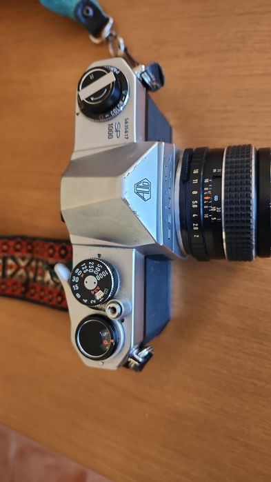 Pentax K1000 Anos 70 – Lente SMC Takumar 55mm f/2 Original
