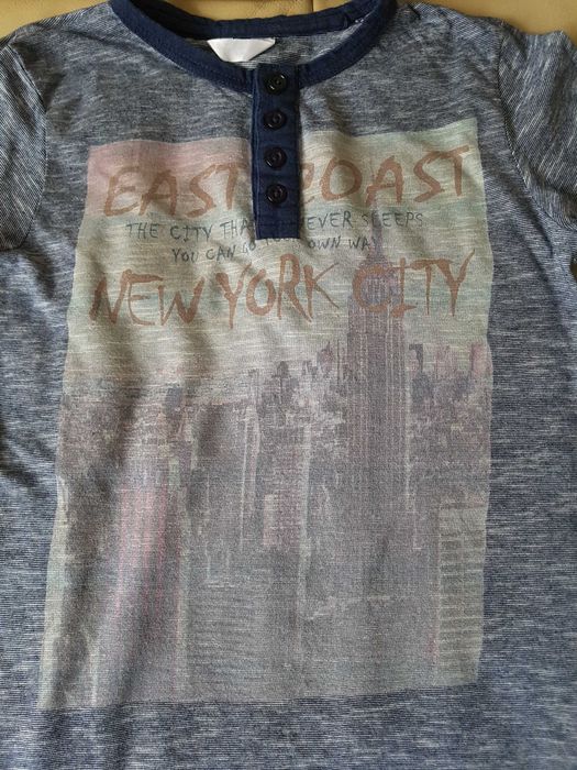 Bluzeczka PEPCO rozm. 122/128 bluzka, bluza, koszulka t-shirt