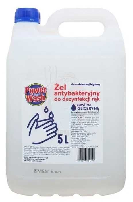 Żel Antybakteryjny do rąk 5l
